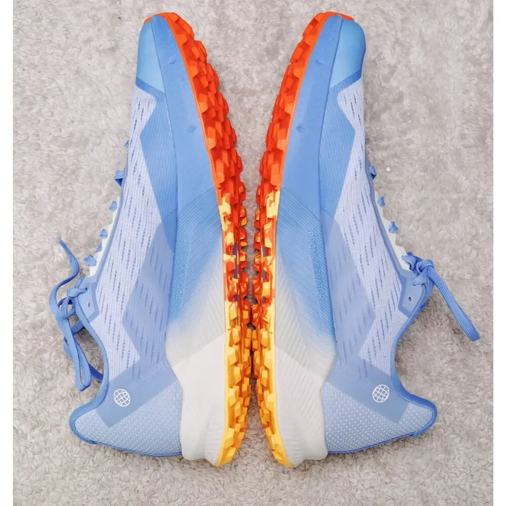 Adidas Terrex Agravic Flow 2 Low Blue Dawn Impact Orange Running Shoes Mens 11